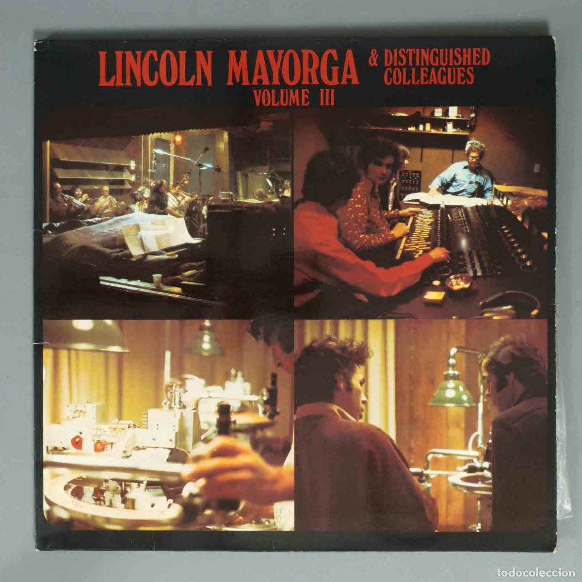 Discos de vinilo: LP. Lincoln Mayorga &ndash; Lincoln Mayorga & Distinguished Colleagues - Volume III