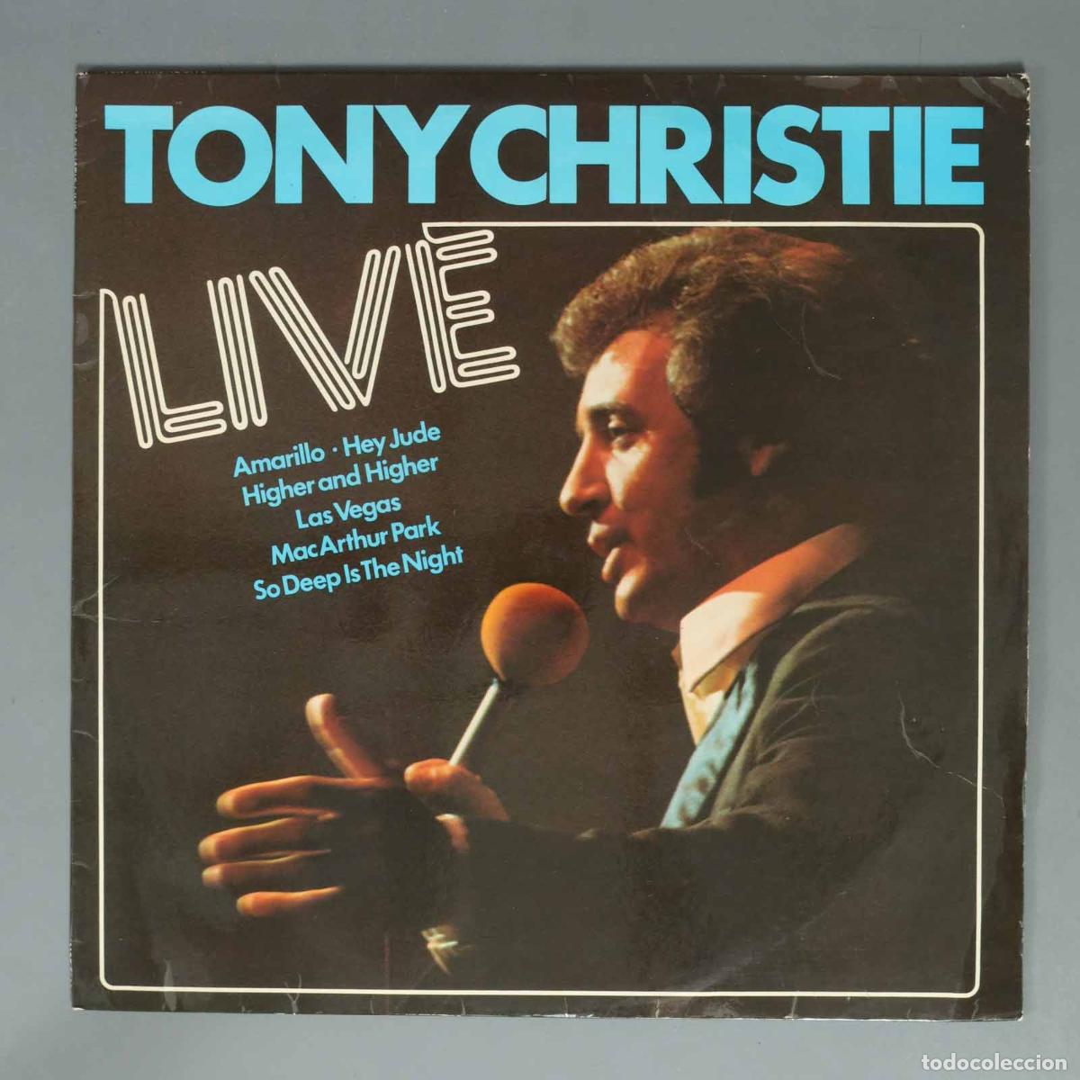 Discos de vinilo: LP. Tony Christie &ndash; Live