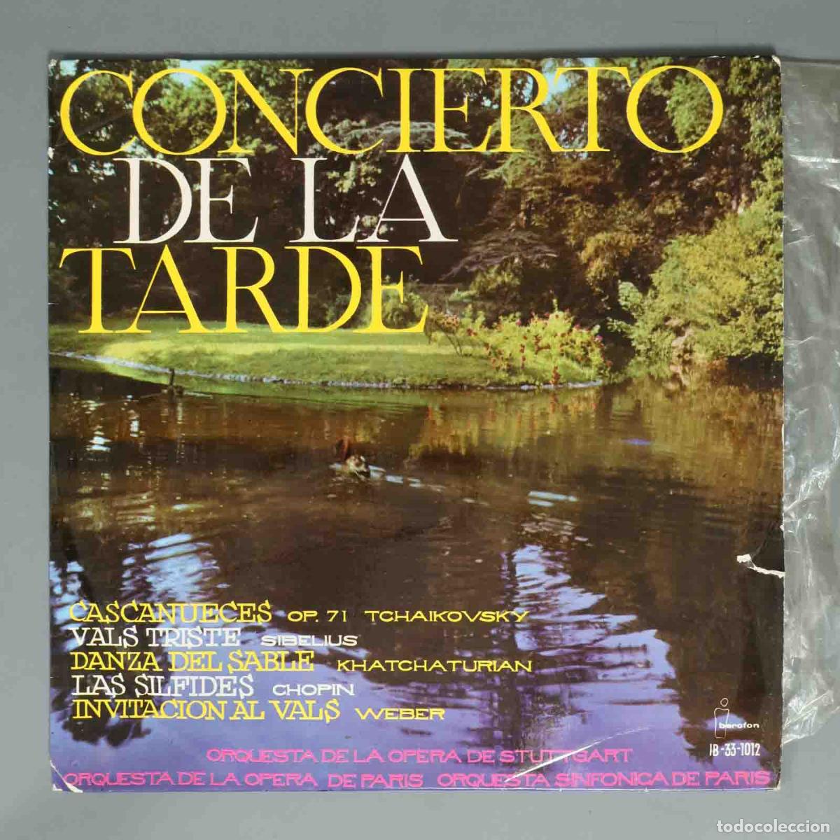Discos de vinilo: LP. Concierto de la Tarde