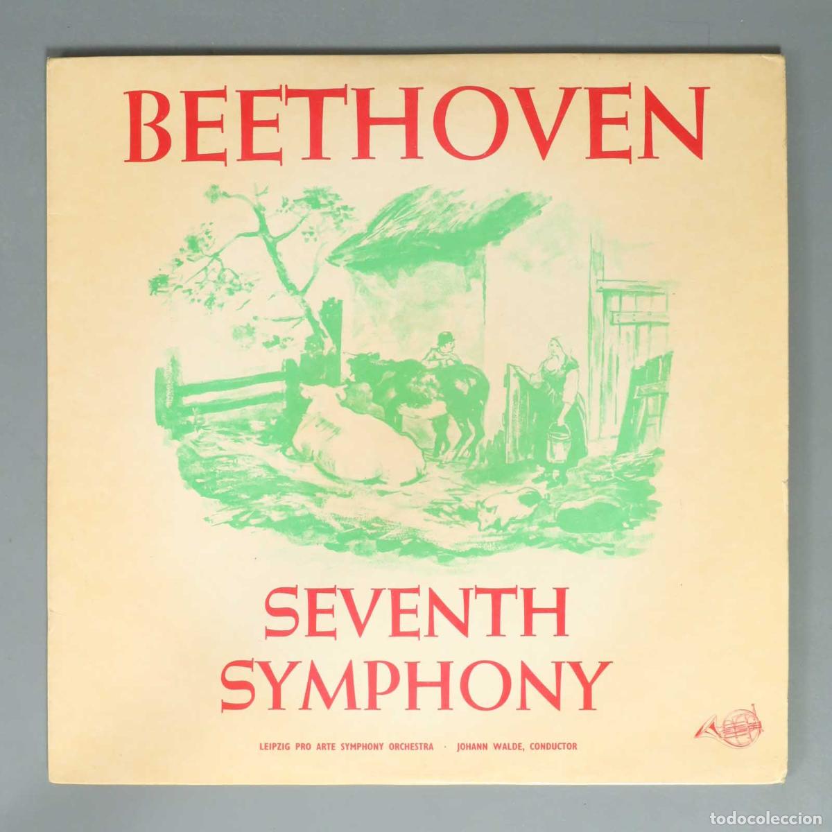 Discos de vinilo: LP. Beethoven &mdash; Leipzig Pro Arte Symphony Orchestra / Johann Walde &ndash; Symphony No. 7