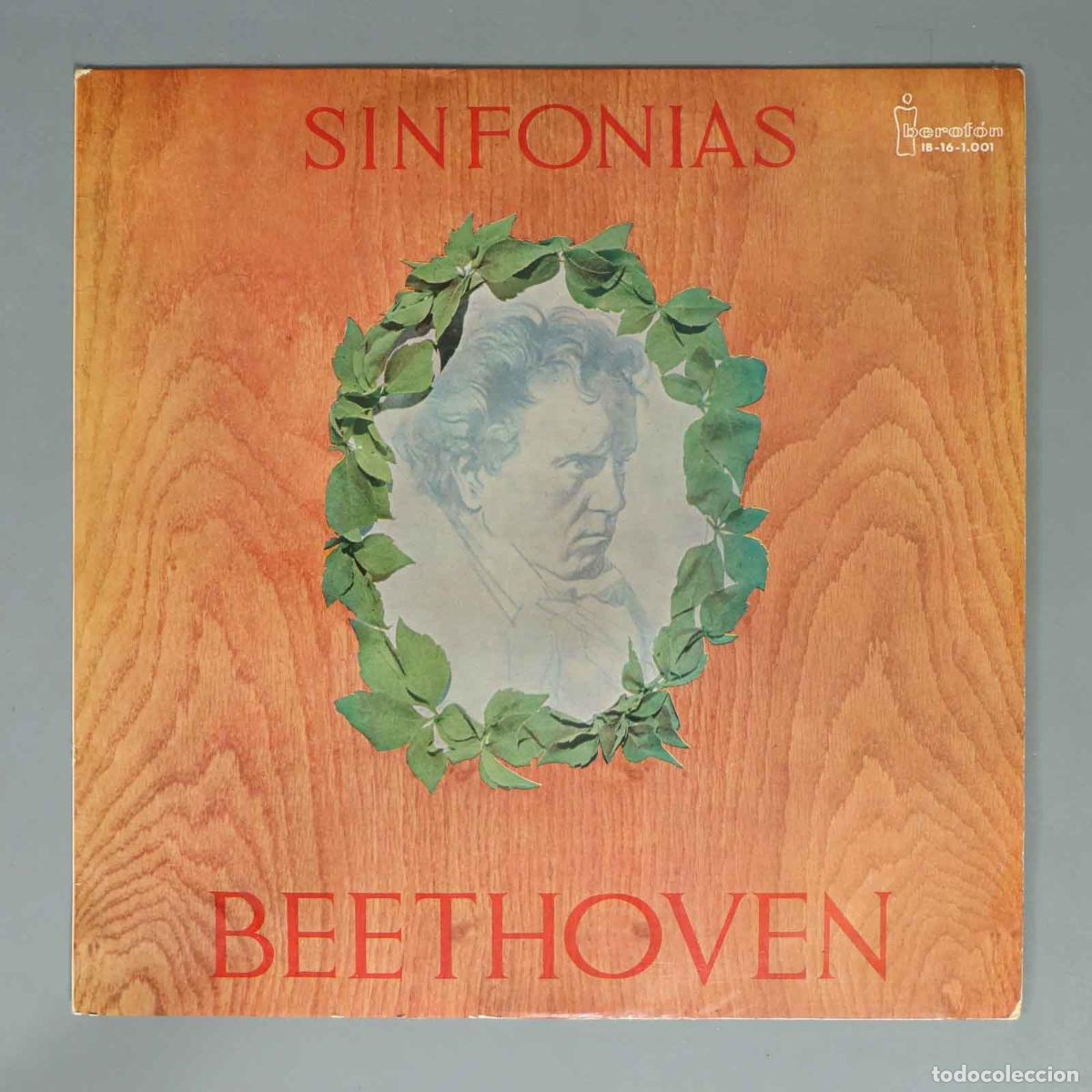 Discos de vinilo: LP. Sinfon&iacute;as de Beethoven. DAMMER.