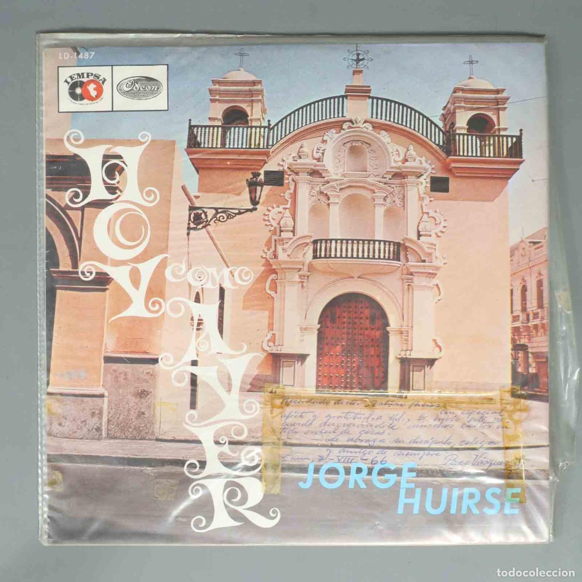 Discos de vinilo: LP. Jorge Huirse Y Su Orquesta &ndash; Hoy Como Ayer