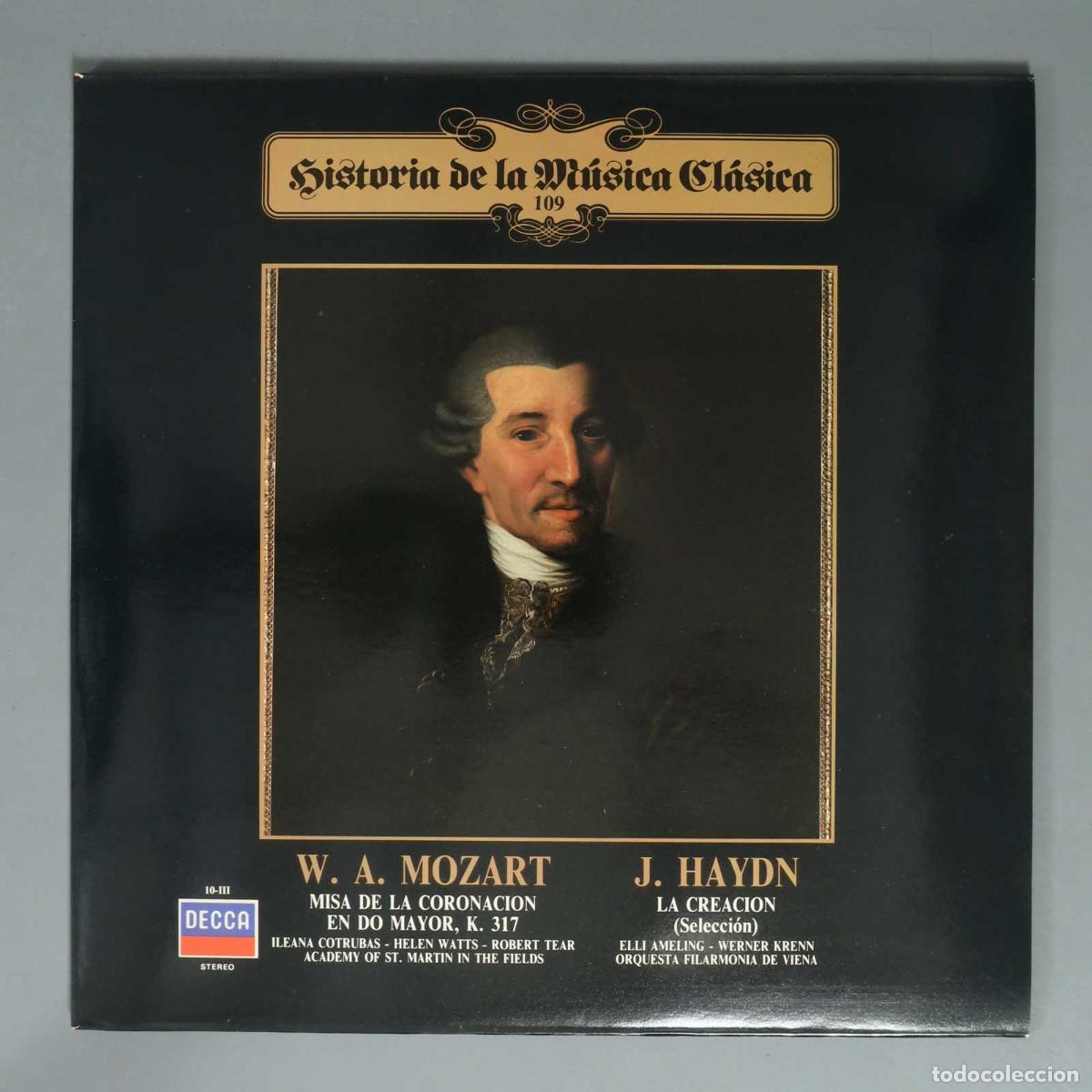 Discos de vinilo: LP. MOZART MISA DE LA CORONACION EN DO MAYOR, K. 317 ILEANA COTRUBAS - HELEN WATTS - ROBERT TEAR