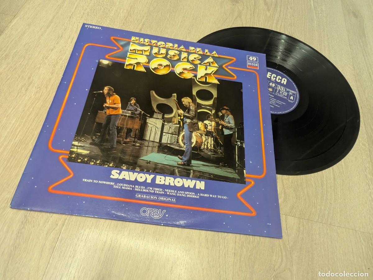 Discos de vinilo: SAVOY BROWN - GREATEST HITS ..LP DE ORBIS - DECCA DE 1982 - RECOPILACION DE LOS 60 Y 70..BUEN ESTADO