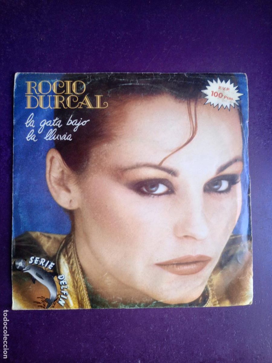 Discos de vinilo: ROCIO DURCAL &ndash; LA GATA - Sg ARIOLA 1981 - PORTADA ROZADA, VINILO CON POCO USO, MELODICA 70'S 80'S