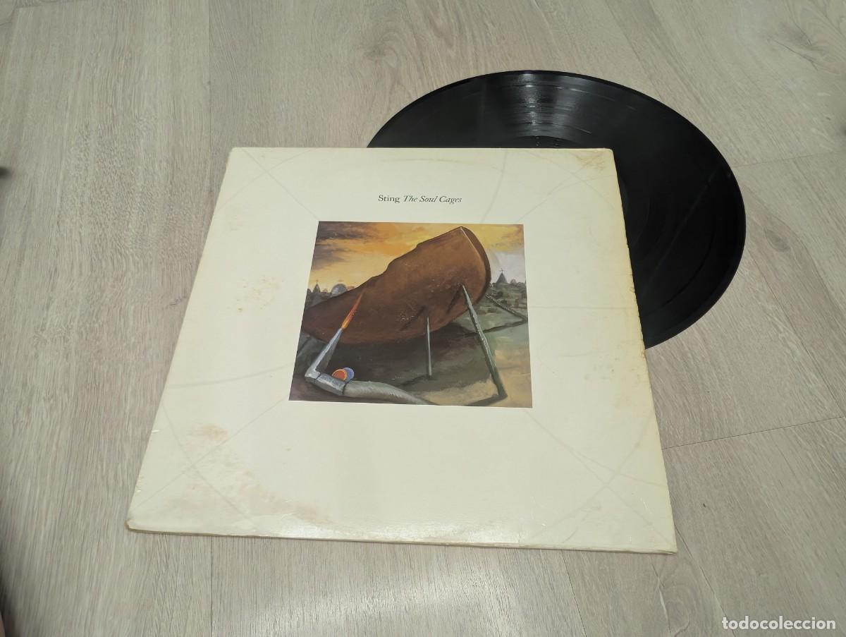 Discos de vinilo: STING - THE SOUL CAGES ...LP DE AM RECORDS - 1901 - EDICION ESPA&Ntilde;OLA - 9 TEMAS .