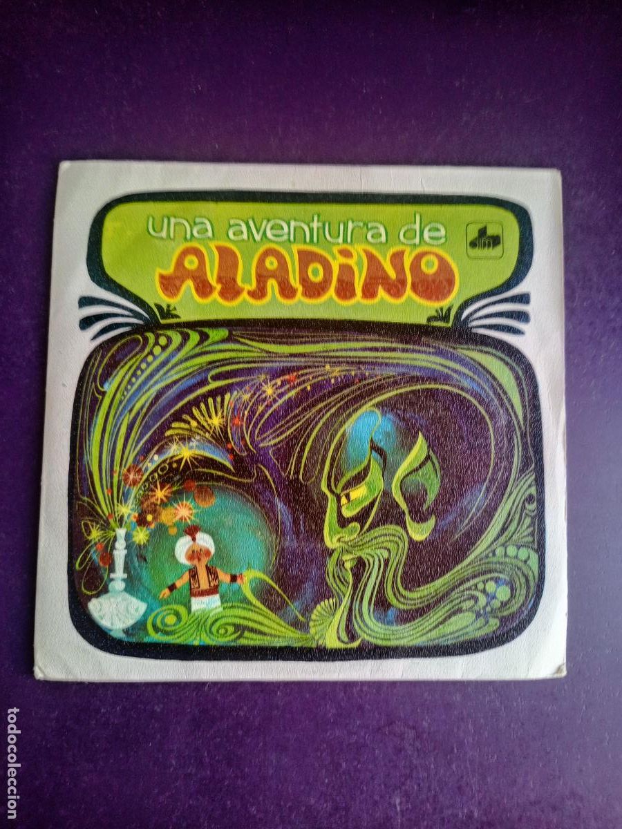 Discos de vinilo: UNA AVENTURA DE ALADINO - Sg DIM 1968 CUENTO INFANTIL, MARI CARMEN GO&Ntilde;I, ANTONIO HURTADO