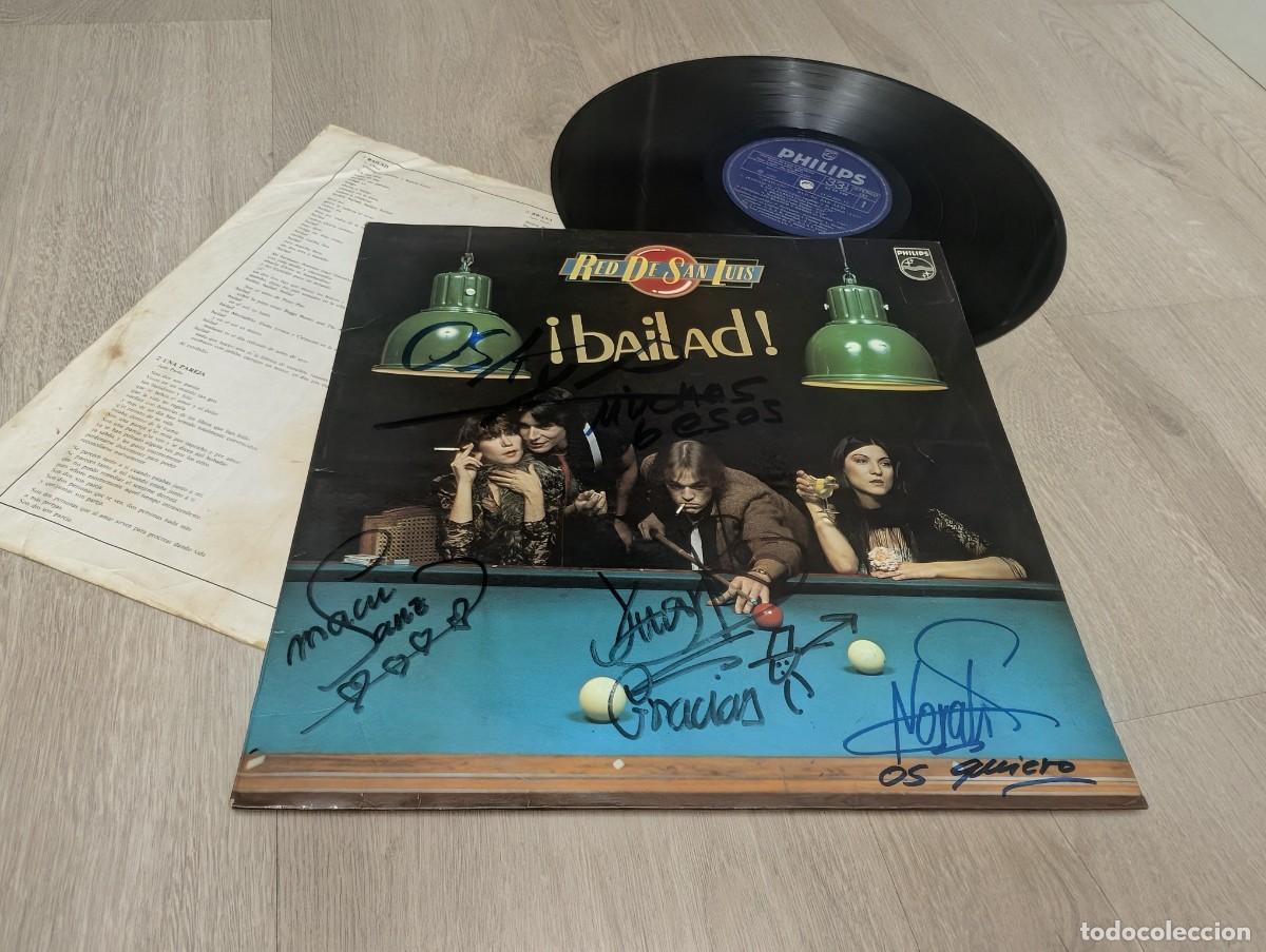 Discos de vinilo: RED DE SAN LUIS - &iexcl; BAILAD ! ..LP DE 1980 - EDICION DE PHILIPS - CON LETRAS - JUAN PARDO ... FIRMADO