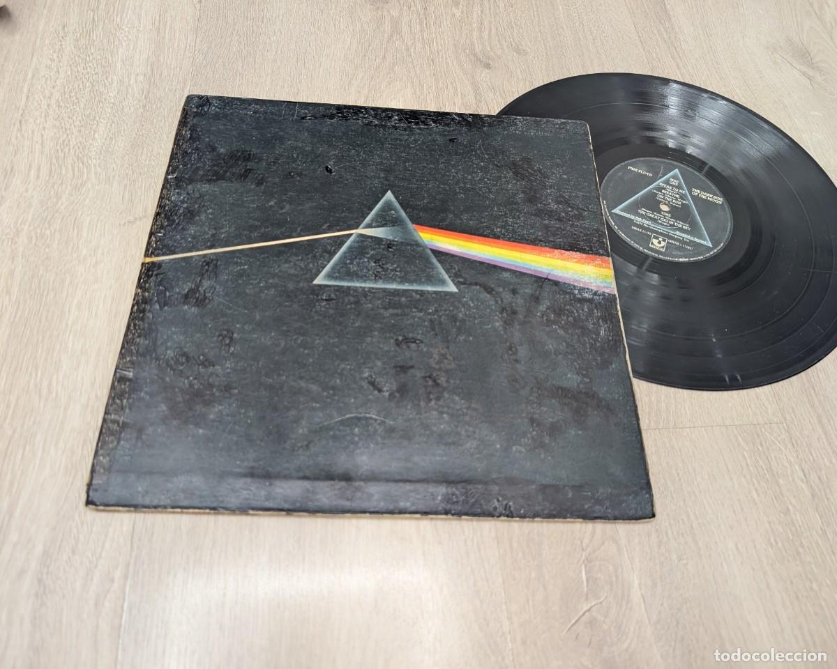 Discos de vinilo: PINK FOLYD - THE DARK SIDE OF THE MOON ..LP DE CARPETA ABIERTA .. 1&ordf; EDICION U.K DE ED. U.S.A 1974