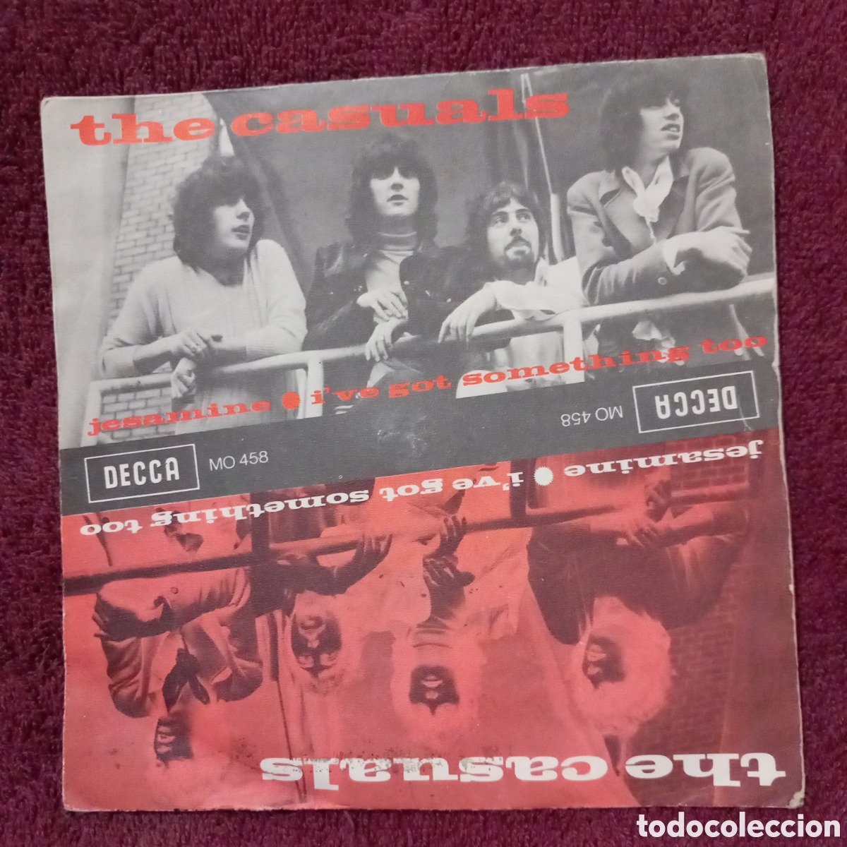 Discos de vinilo: THE CASUALS-JESAMINE+I'VE GOT SOMETHING TOo(1968 Spain DECCA)