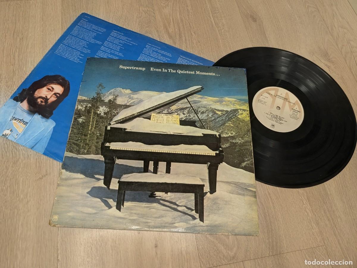 Discos de vinilo: SUPERTRAMP - EVEN IN THE QUIETEST MOMENTS. .LP DE AM-RECORDS 1977 ..1&ordf; ED. ESPA&Ntilde;OLA .CON LETRAS.