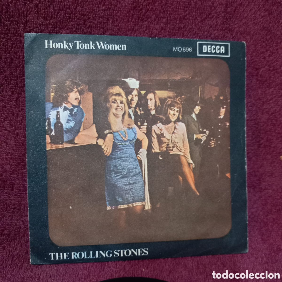 Discos de vinilo: THE ROLLING STONES-HONKY TONK WOMEN(1969 SPAIN DECCA)