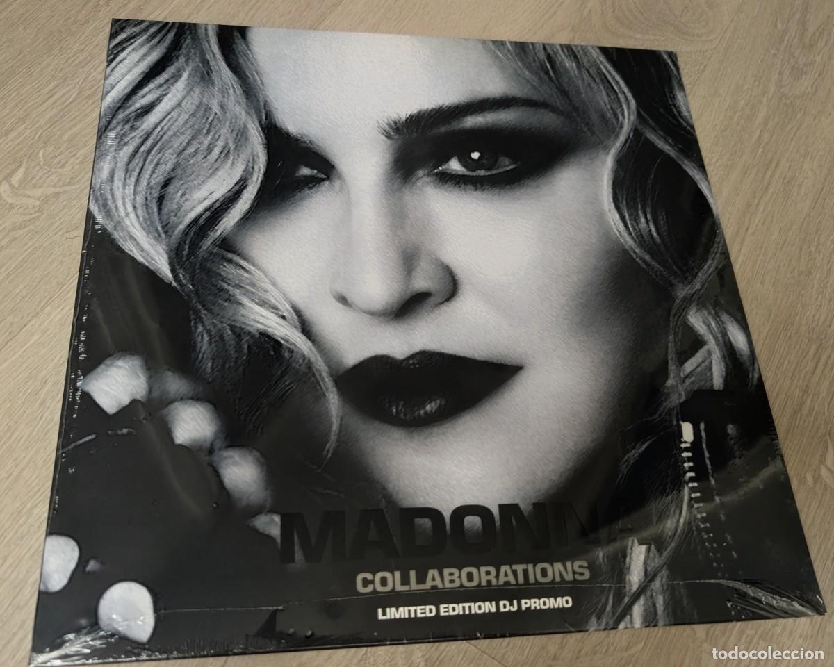 Discos de vinilo: MADONNA - COLLABORATIONS ..LP COLOR - NUEVO - N&ordm; 403 DE 500 - EDICION LIMITADA Y NUMERADA . 2024