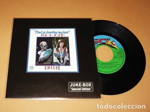 Discos de vinilo: ELTON JOHN / KIKI DEE - DON'T GO BREAKING MY HEART - SINGLE - 1975 - JUKE-BOX