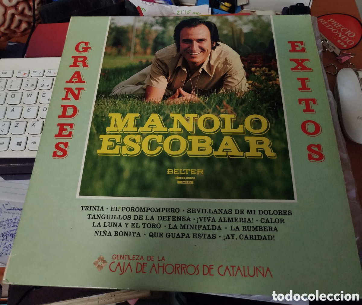 Discos de vinilo: Manolo Escobar - Grandes exitos