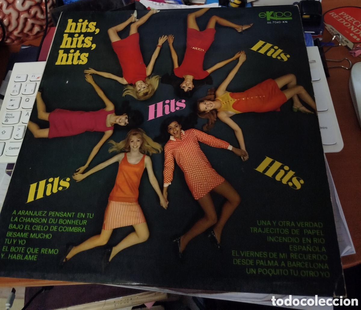 Discos de vinilo: Hits, hits, hits. VV.AA.