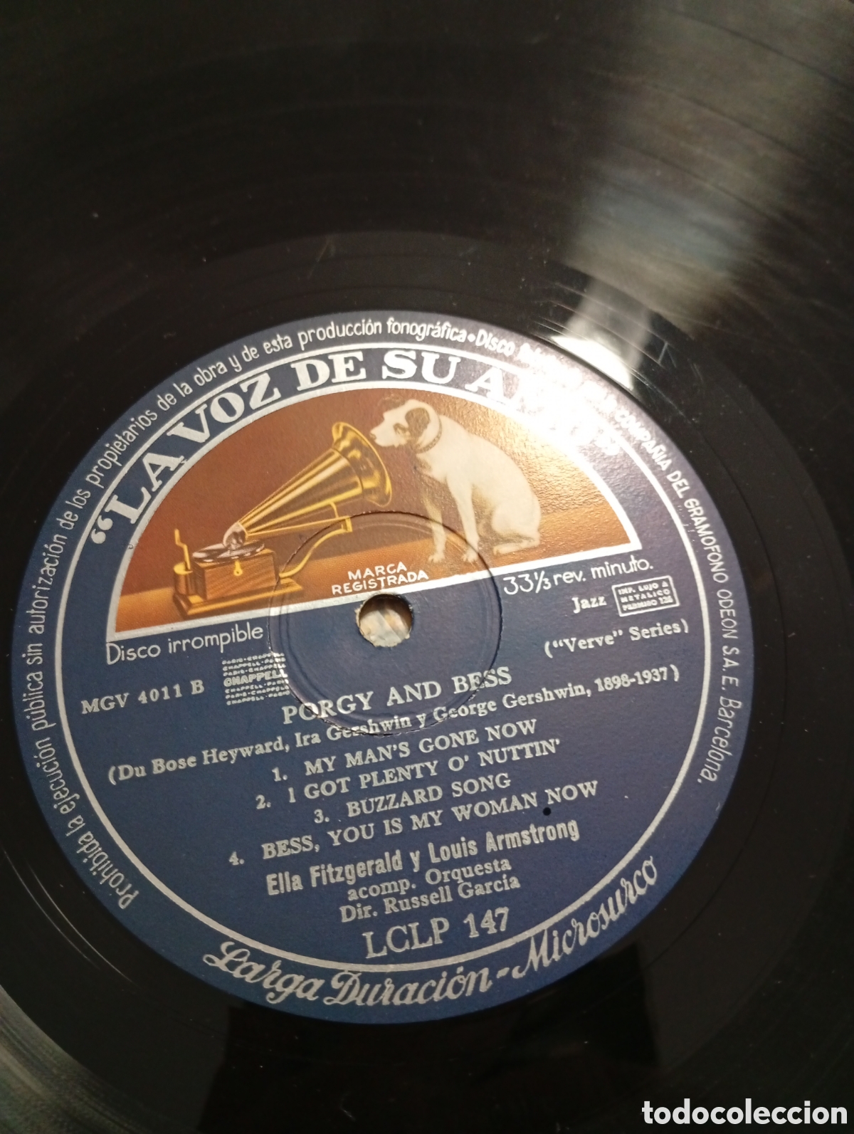 Discos de vinilo: Vinilo ella futzgerald Louis amstrong