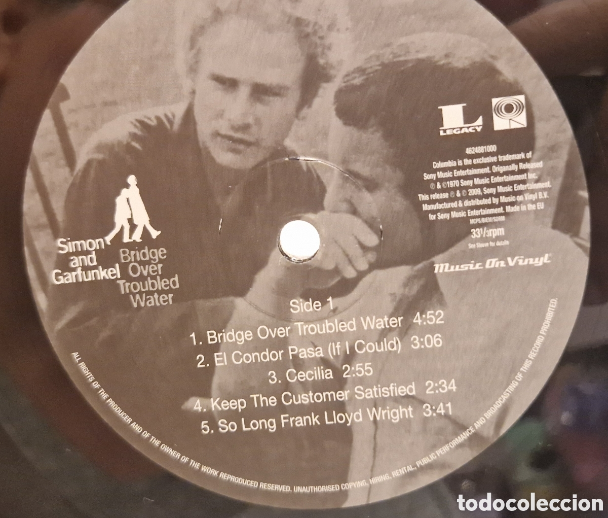 Discos de vinilo: Vinilo Bridge Over Troubled Water de Simon & Garfunkel - Foto 6