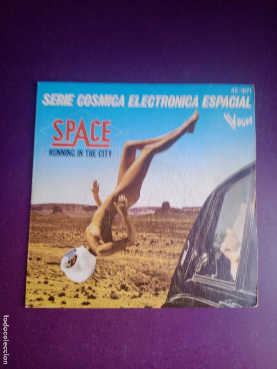 Discos de vinilo: Space &ndash; Space &ndash; Running In The City - Sg HISPAVOX 1977 - DISCO ELECTRONICA 70'S -
