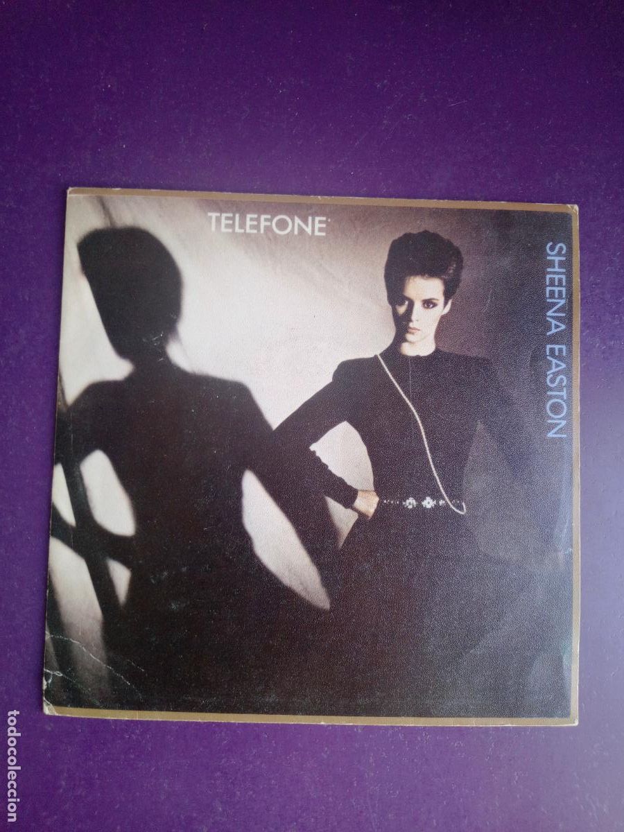 Discos de vinilo: SHEENA EASTON &lrm;- SG EMI 1983 - TELEFONE (LONG DISTANCE LOVE AFFAIR) +1 NEW WAVE POP ROCK 80'S