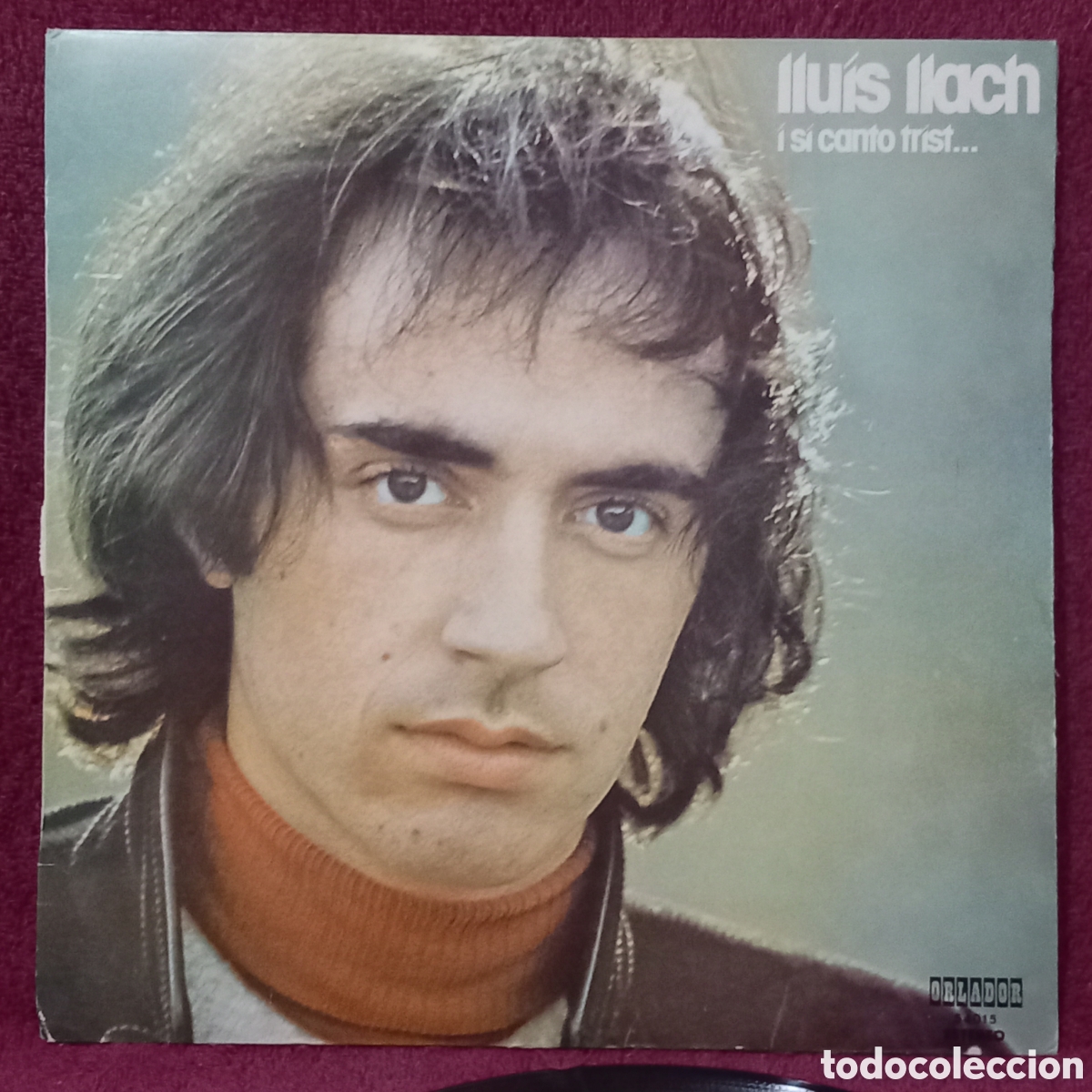 Discos de vinilo: LP LLUIS LLACH-I SI CANTO TRIS...(1974 ORLADOR)muy pocas se&ntilde;ales