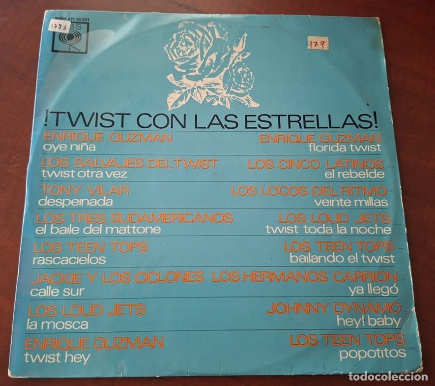 Discos de vinilo: Varios &ndash; Twist con las estrellas &ndash; CBS 60.034 &ndash; 1963