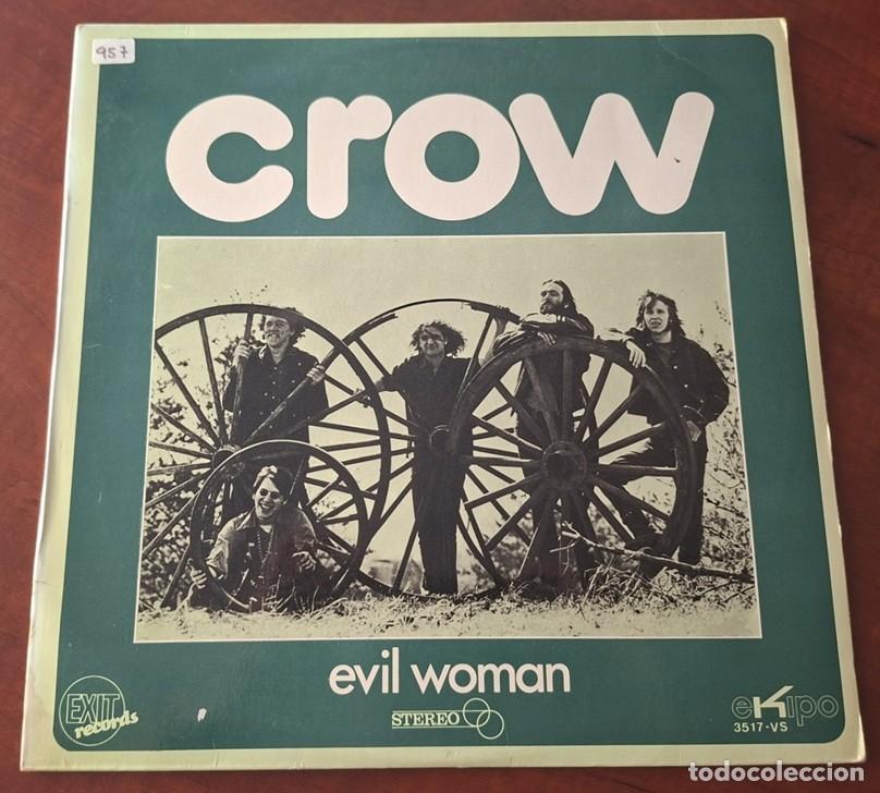 Discos de vinilo: Crow &ndash; Evil Woman &ndash; EKIPO 3517-VS &ndash; 1971