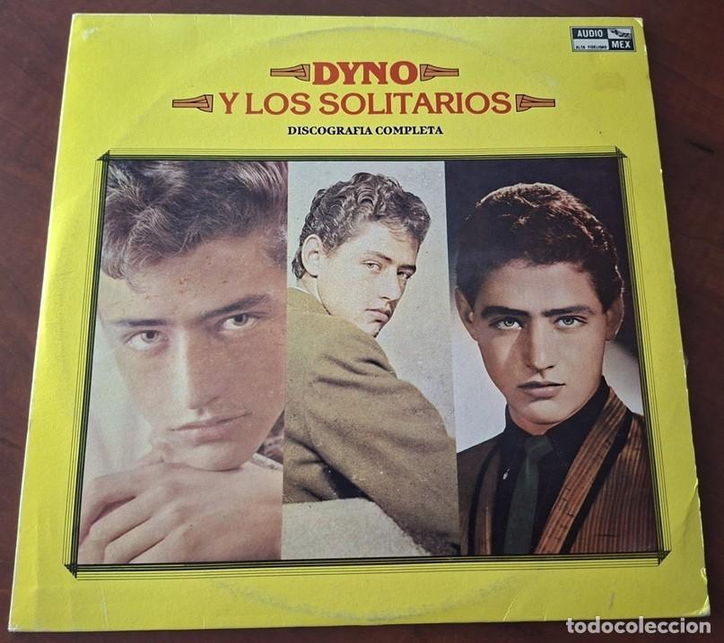Discos de vinilo: Dyno y Los Solitarios &ndash; Ah&iacute; va mi nena &ndash; AUDIO MEX (Ed. Mexicana de 1987)