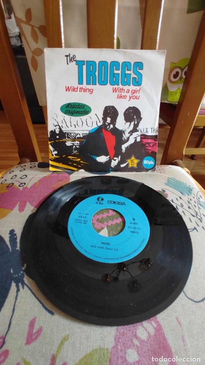 Discos de vinilo: THE TROGGS-SINGLE WILD THING