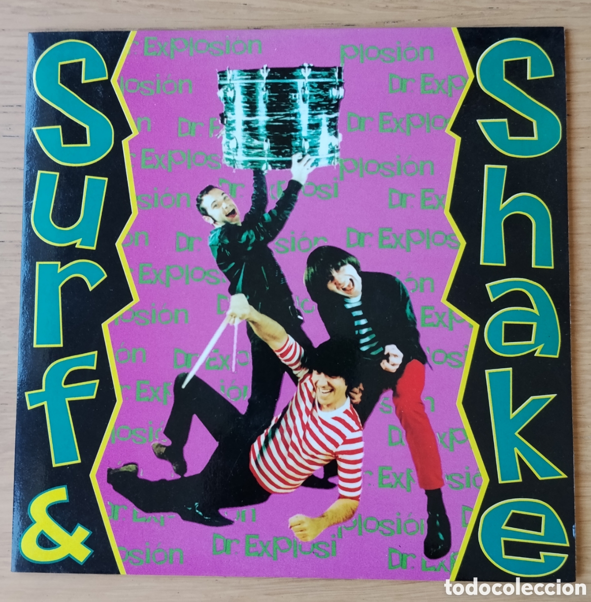 Discos de vinilo: DOCTOR EXPLOSION: &rdquo;SURF & SHAKE&rdquo; SINGLE VINILO 1995 - GARAGE ROCK