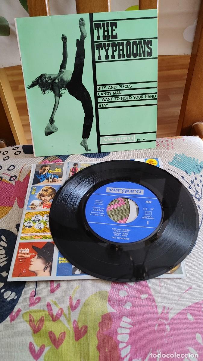 Discos de vinilo: THE TYPHOONS-EP BITS AND PIECES +3-NUEVO