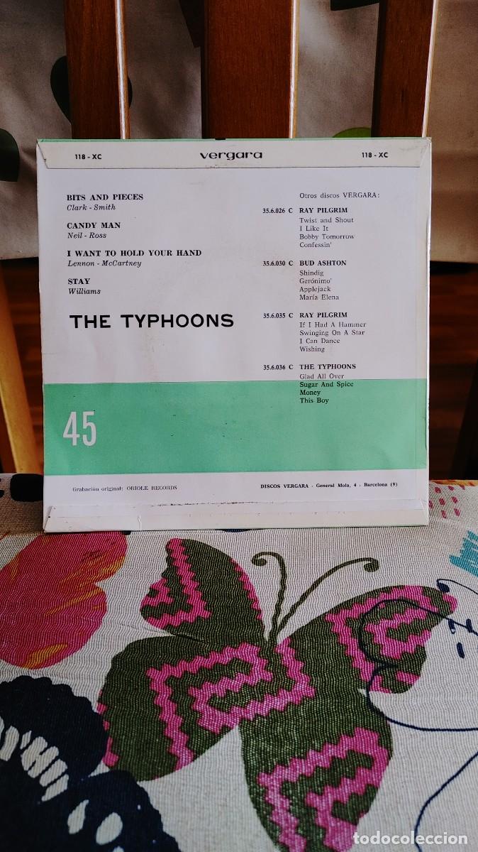 Discos de vinilo: THE TYPHOONS-EP BITS AND PIECES +3-NUEVO - Foto 2