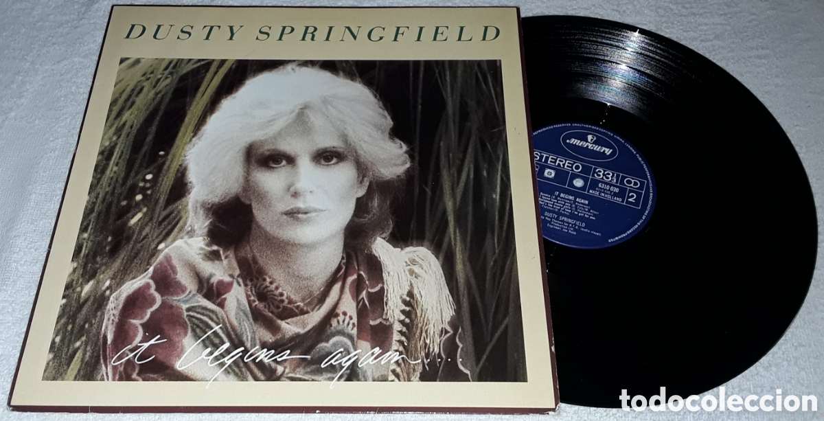 Discos de vinilo: LP - DUSTY SPRINGFIELD - IT BEGINS AGAIN - MADE IN HOLLAND