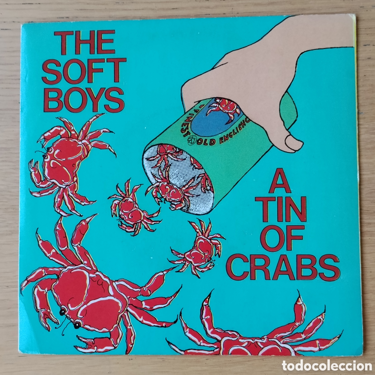 Discos de vinilo: THE SOFT BOYS: &rdquo;A TIN OF CRABS&rdquo; E.P. VINILO 1987 - POP - PSYCH - BOOTLEG