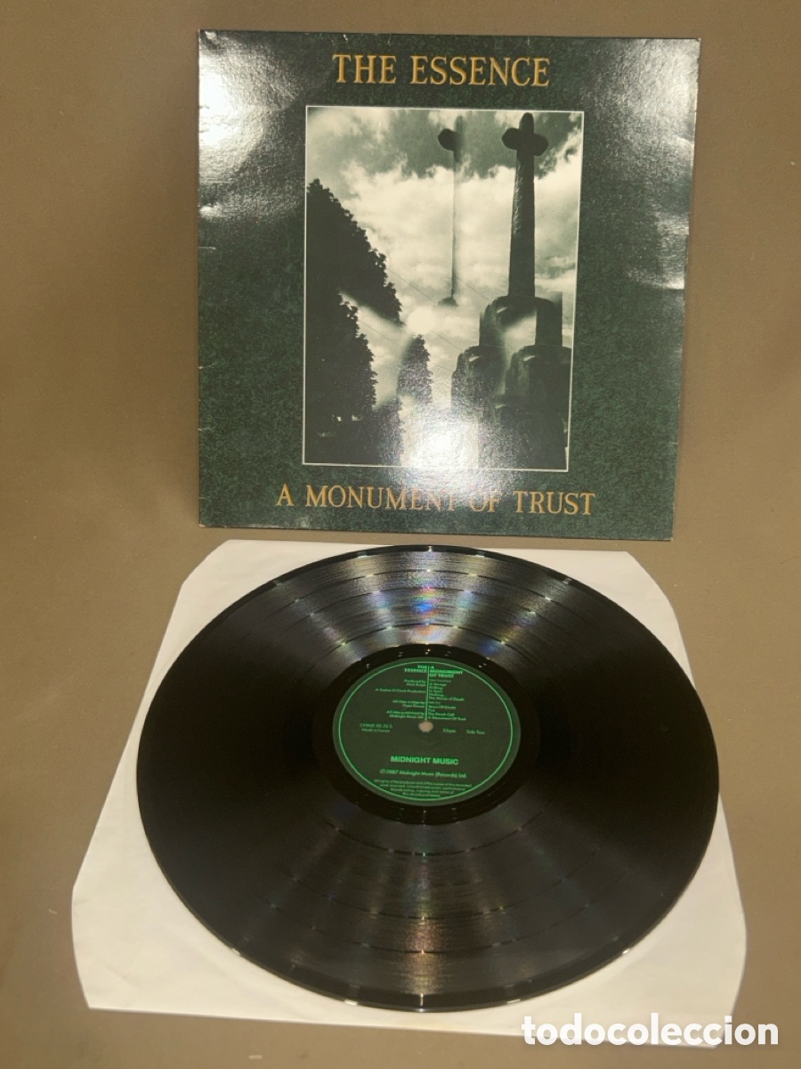 Discos de vinilo: DISCO VINILO THE ESSENCE A MONUMENT OF TRUST LP 1987