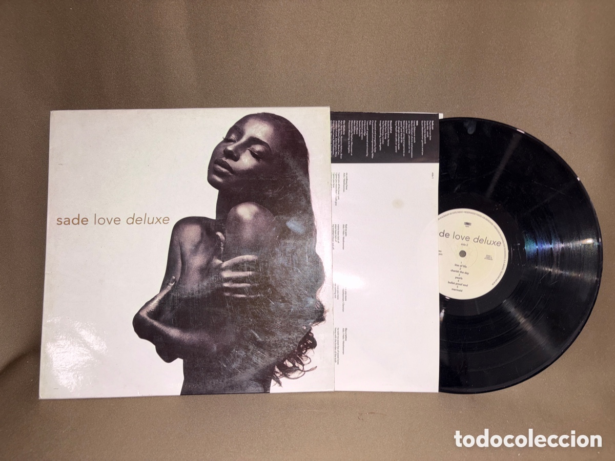 Discos de vinilo: LP Sade LP LOVE Deluxe Espa&ntilde;a 1992*ver doros*original