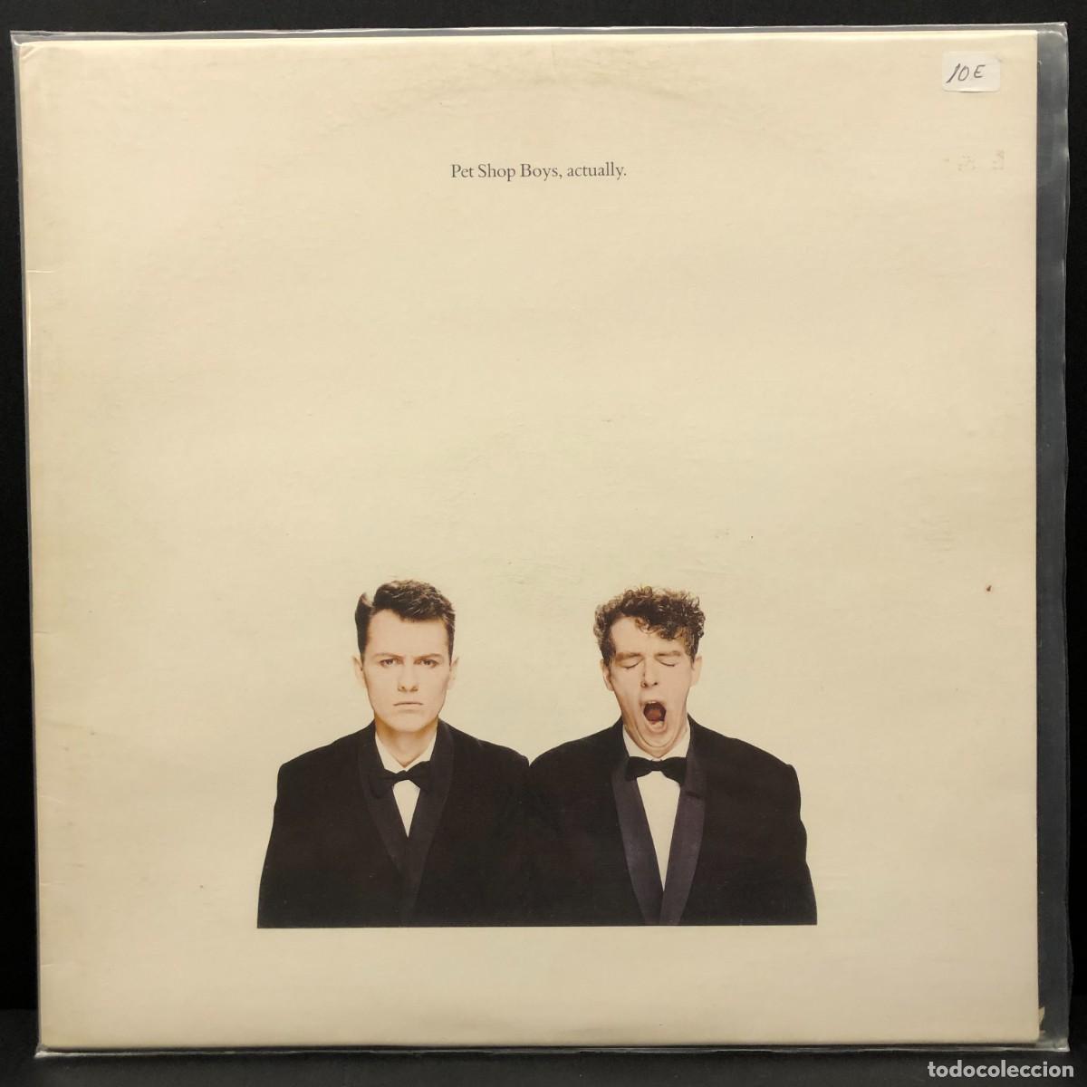 Discos de vinilo: PET SHOP BOYS - ACTUALLLY - 074 74 6972 1 - LP VINILO - DISCO / 2944