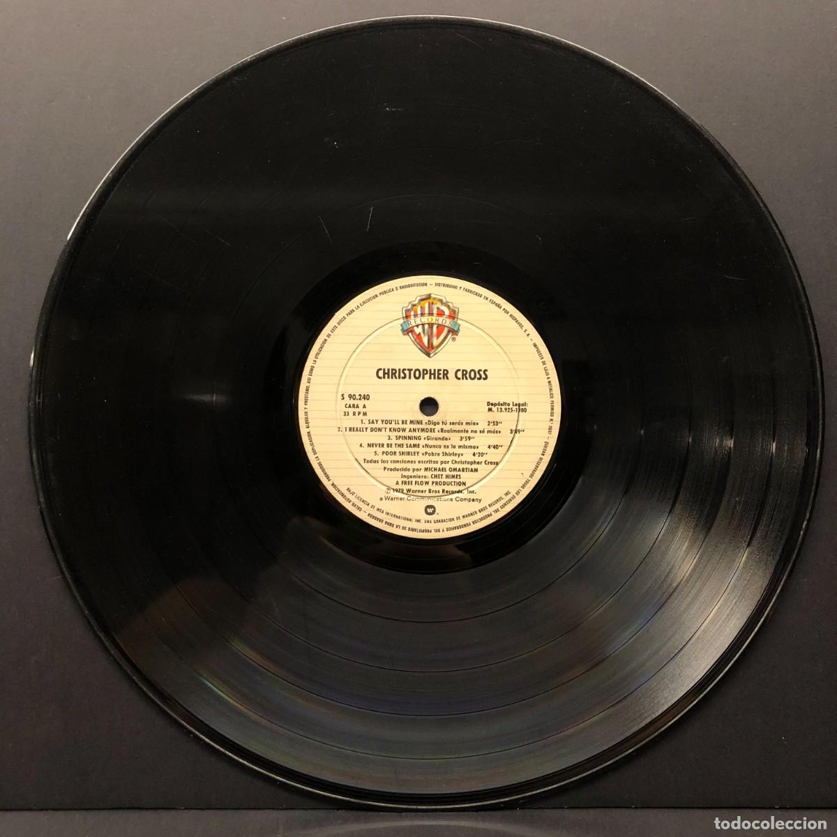 Discos de vinilo: CHRISTOPHER CROSS - S 90.240 - LP VINILO - DISCO / 2945 - Foto 4