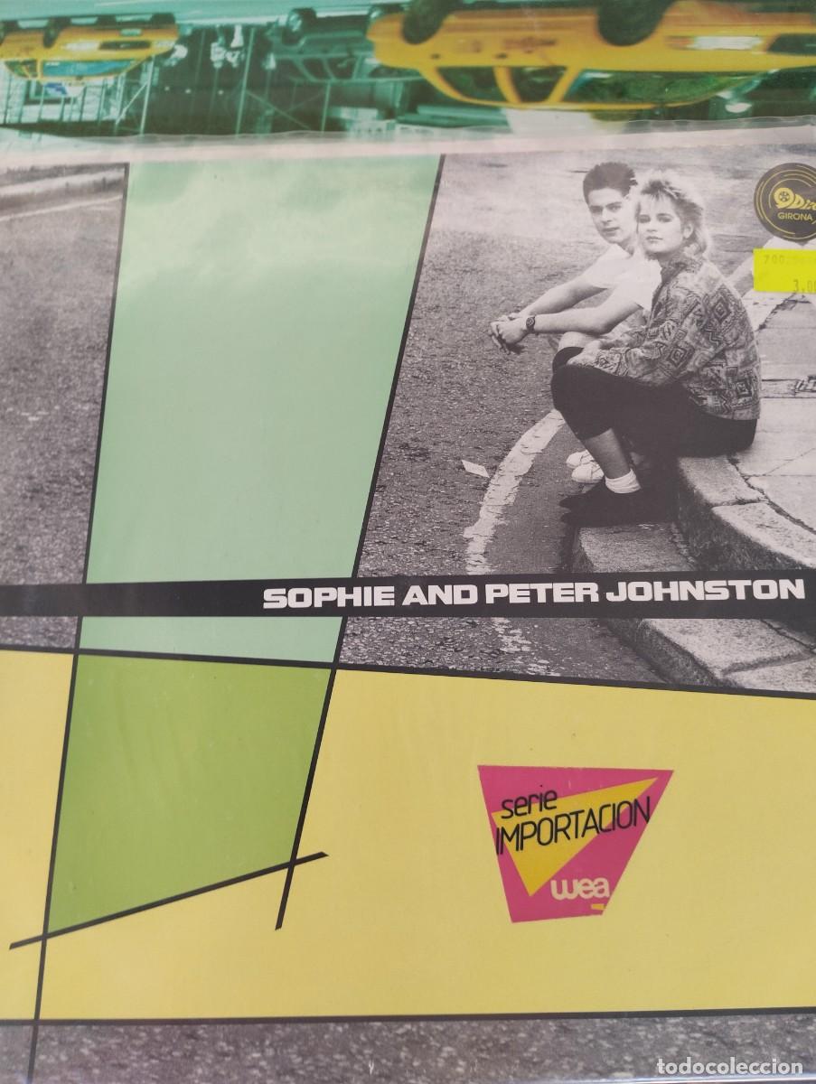 Discos de vinilo: lp - sophie and peter johnston - same - edicion alemana, wea records 1987