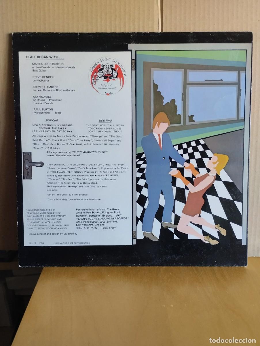 Discos de vinilo: THE GENTS ---- HOW IT ALL BEGAN - Foto 2