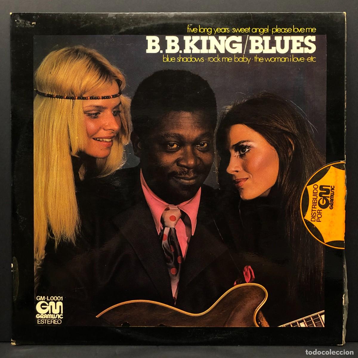 Discos de vinilo: B.B. KING BLUES - FIVE LONG YEARS, SWEET ANGEL... - SM-3726 - LP VINILO - DISCO - MUSICA / 2958