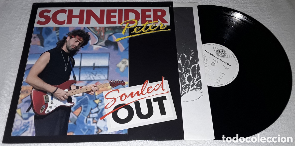 Discos de vinilo: LP - PETER SCHNEIDER - SOULED OUT - MADE IN GERMANY