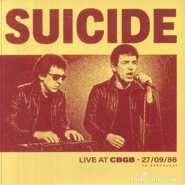 Discos de vinilo: Suicide &ndash; Live At CBGB - 27/09/1986 LP