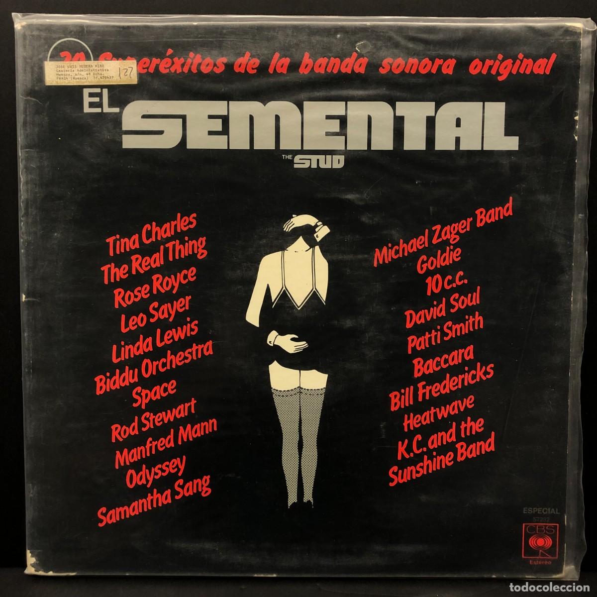 Discos de vinilo: EL SEMENTAL - BANDA SONORA ORIGINAL - 57232 - LP VINILO - DISCO / 2978
