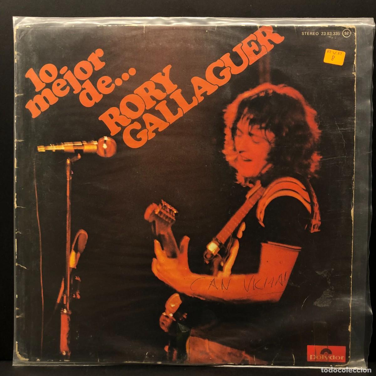 Discos de vinilo: LO MEJOR DE... RORY GALLAGUER - 23 83 335 52 - LP VINILO - DISCO / 2980