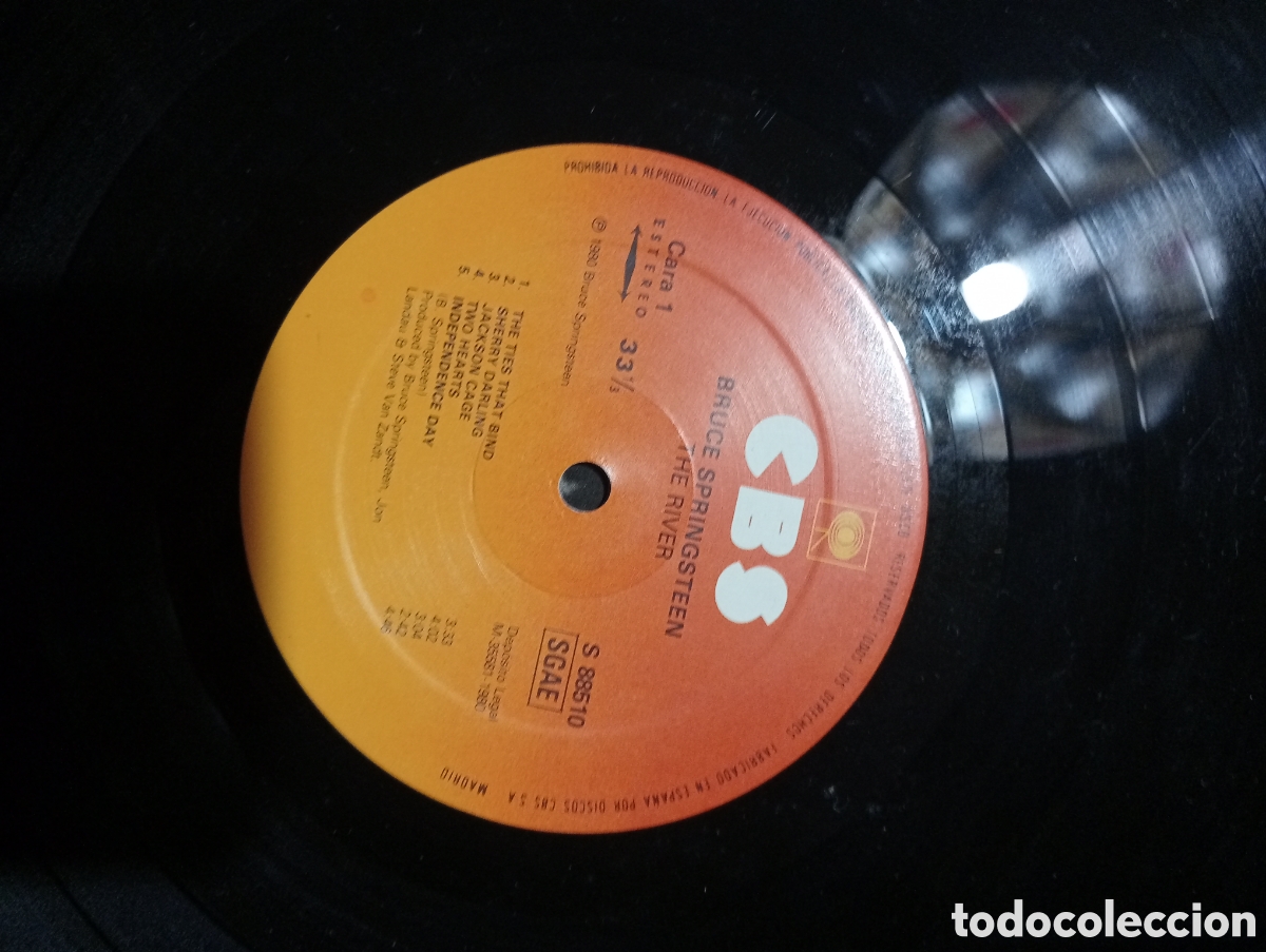 Discos de vinilo: BRUCE SPRINGSTEEN THE RIVER - Foto 4