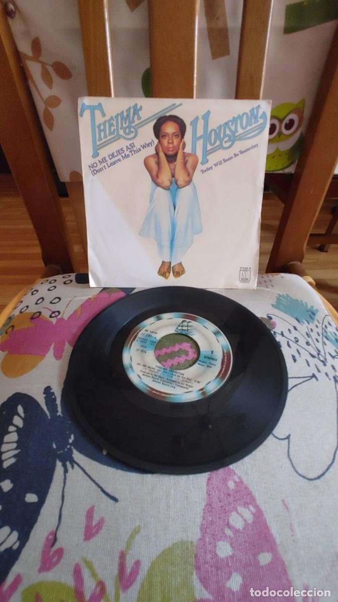 Discos de vinilo: THELMA HOUSTON-SINGLE NO ME DEJES ASI
