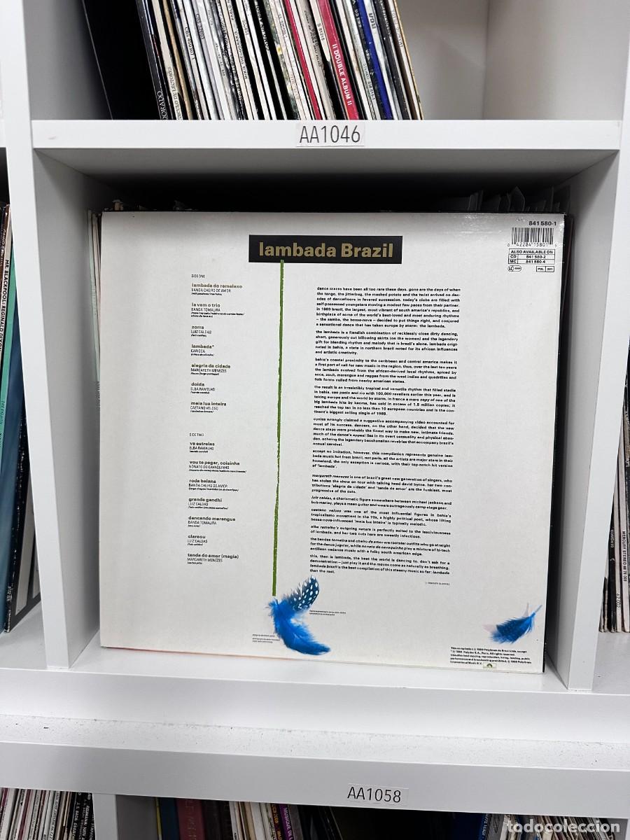 Discos de vinilo: Lambada Brazil , Varios (LP) - Foto 2