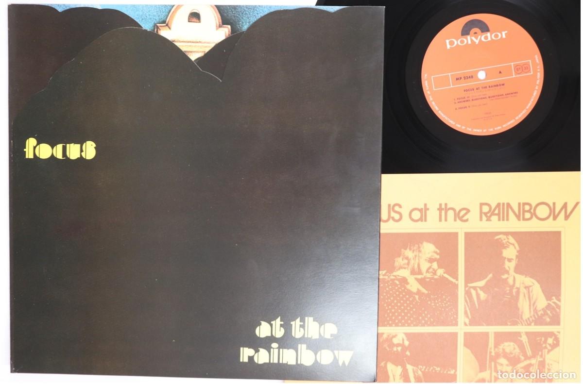 Discos de vinilo: FOCUS / LIVE AT THE RAINBOW 73 AKKERMAN, T VAN LEER !! HOCUS POCUS 1&ordm; PRESS JAPAN SUPER CARPETA, EXC