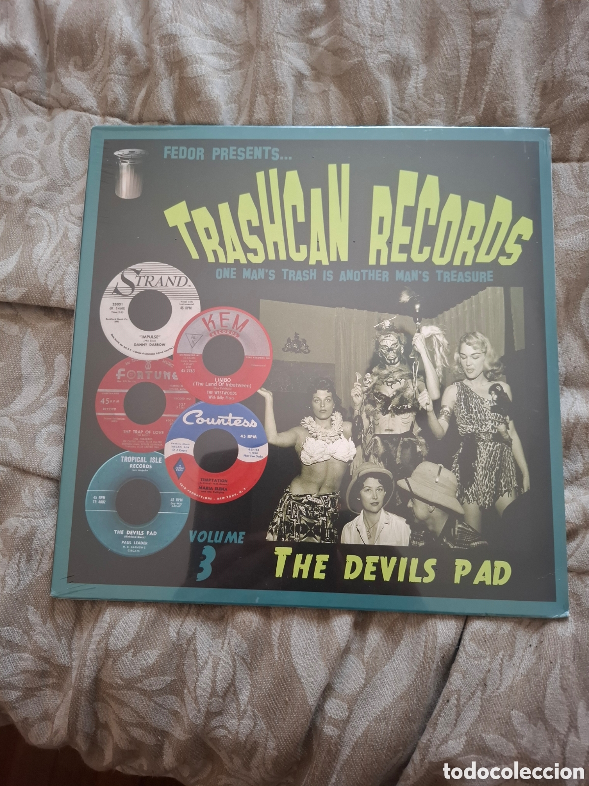 Discos de vinilo: Fedor Presents Trashcan Records vol 3 The Devils Pad 10 pulgadas